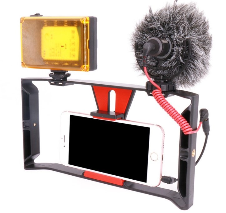 Compatible With Apple, Ulanzi Handheld Smartphone Video Rig Case For Samsung,Phone Rig Stabilizer For Live Stream Youtube Filmmaking Vlogger - Image 7