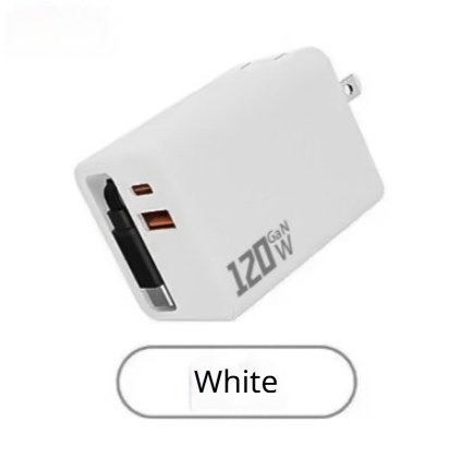 120W GaN Fast Charger With A Built-in Retractable Cable - Image 7