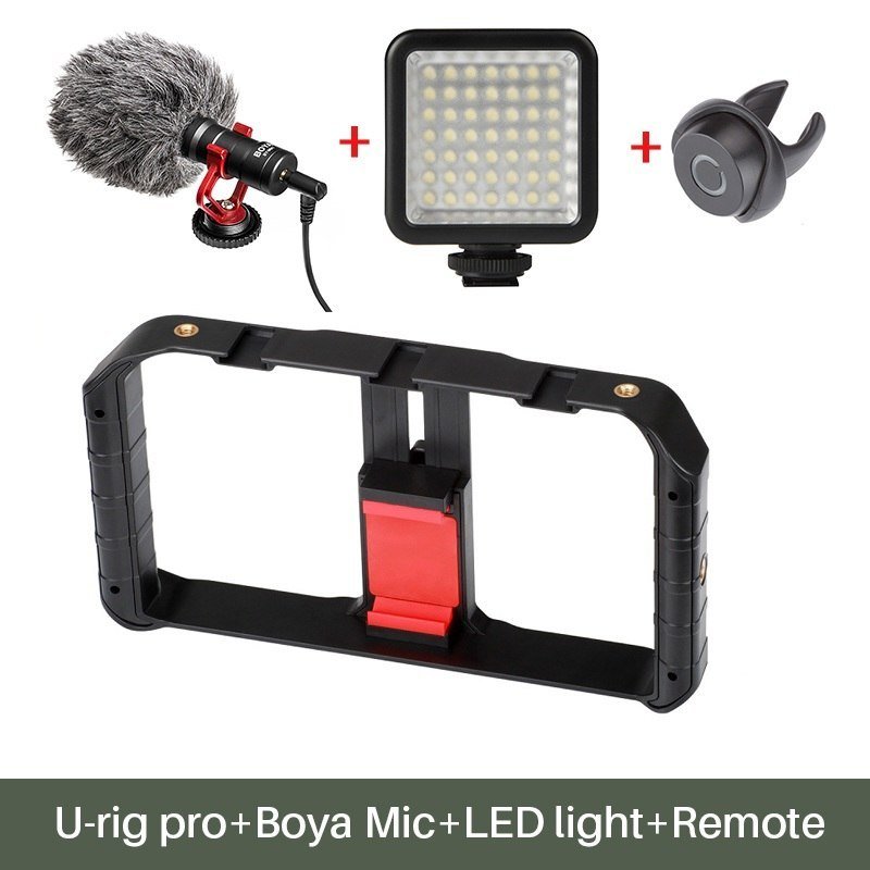 Compatible With Apple, Ulanzi Handheld Smartphone Video Rig Case For Samsung,Phone Rig Stabilizer For Live Stream Youtube Filmmaking Vlogger - Image 5